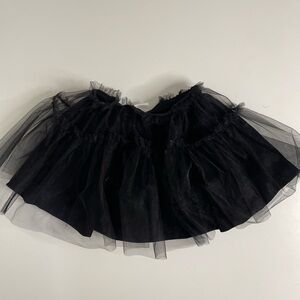 2 For $15 Zara Elegant Black Tutu  Skirt for little girls